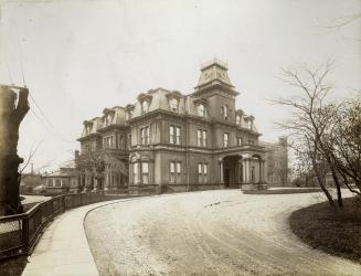 Government House (1868-1912), looking northwest