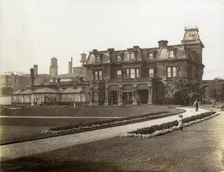 Government House (1868-1912), looking northwest