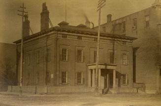 Baldwin, William Warren, house, Front Street West, northeast corner Bay St