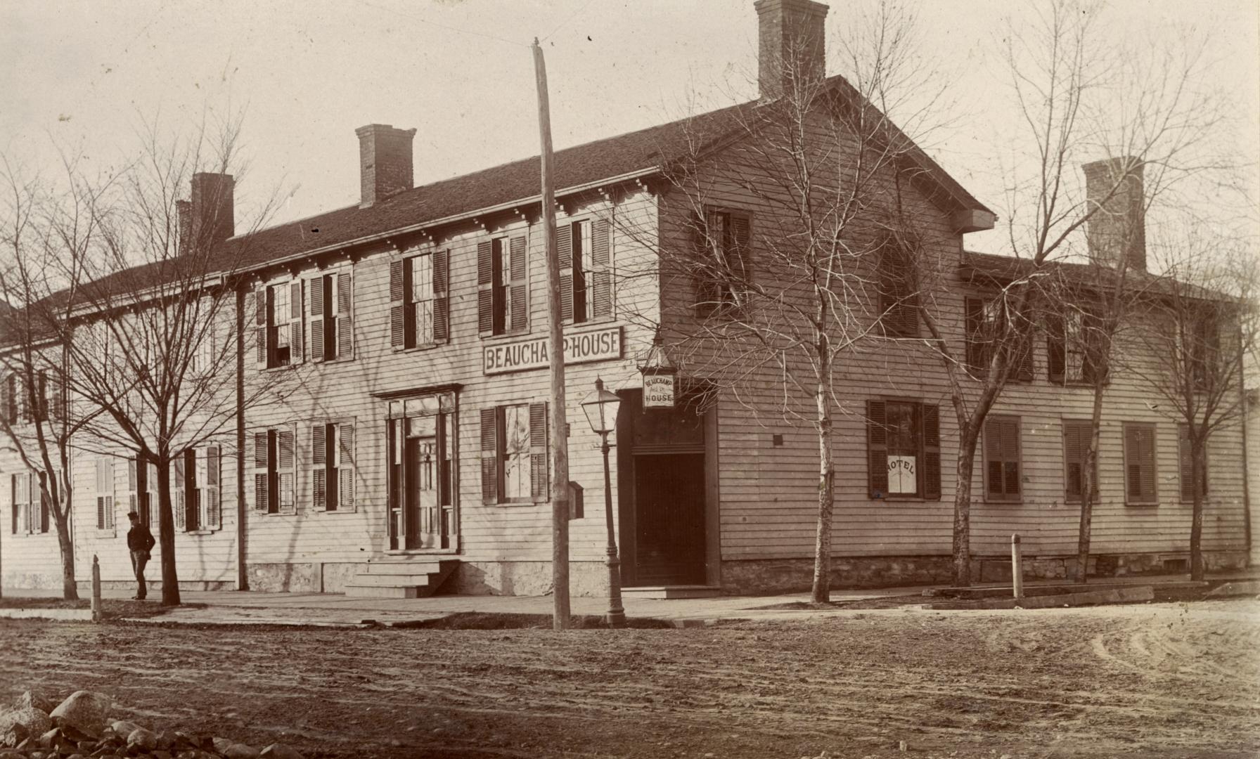 Greenland Fishery Tavern, Front Street West, northwest corner John St