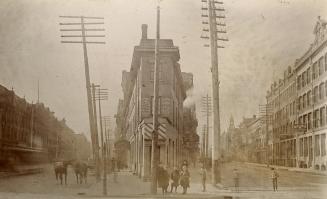 Wellington Street East, looking west from Church St