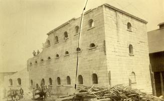 Jail (1840-1860), Front Street East, south side, between Berkeley & Parliament Streets