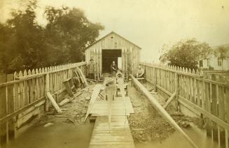 Hanlan, Hotel, Hanlan's Point, boat-house