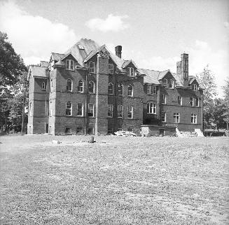 St. John's Training School for Boys, Victoria Park Avenue, east side, opposite Bracken Avenue, view from rear., Toronto, Ontario