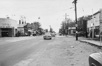 Dundas Street West, looking southwest from e