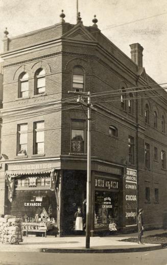 Varcoe, Charles W., grocery, Church St., southwest corner Granby St