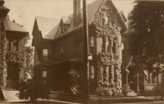 Telfer, Andrew, house, Wellesley Street West, north side, between Bay St