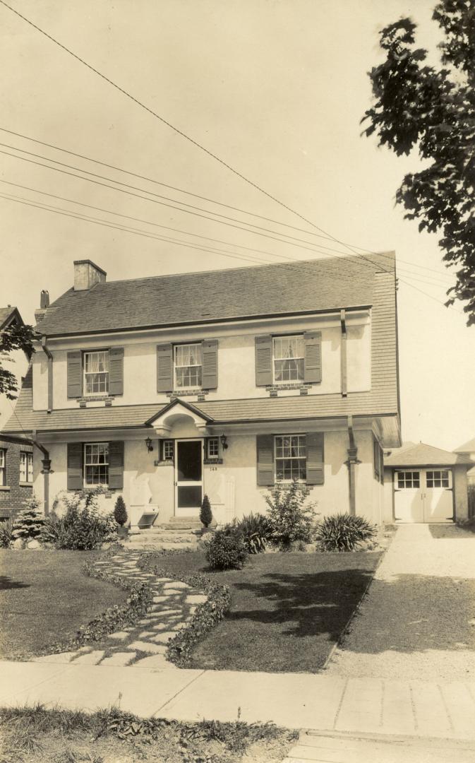 Lindsay, Ewart V., house, Lytton Boulevard, north side, between Heather Street &amp; Alexandra …