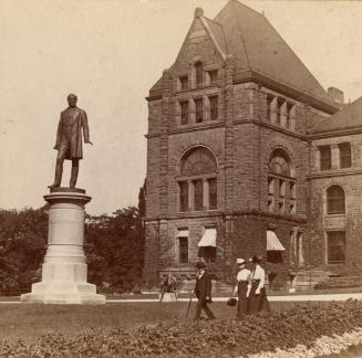 Brown, George, monument, Queen's Park, in front of Parliament Buildings