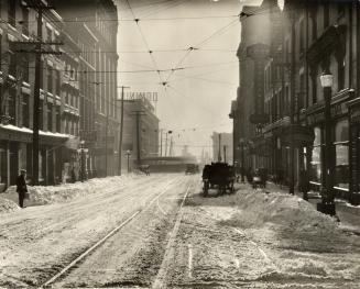 Yonge Street, S. Of King St., looking south from Wellington St