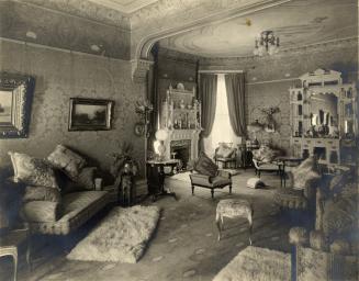 Mason, John Herbert, 'Ermeleigh', Sherbourne Street, southeast corner Wellesley Street East; Interior, drawing room