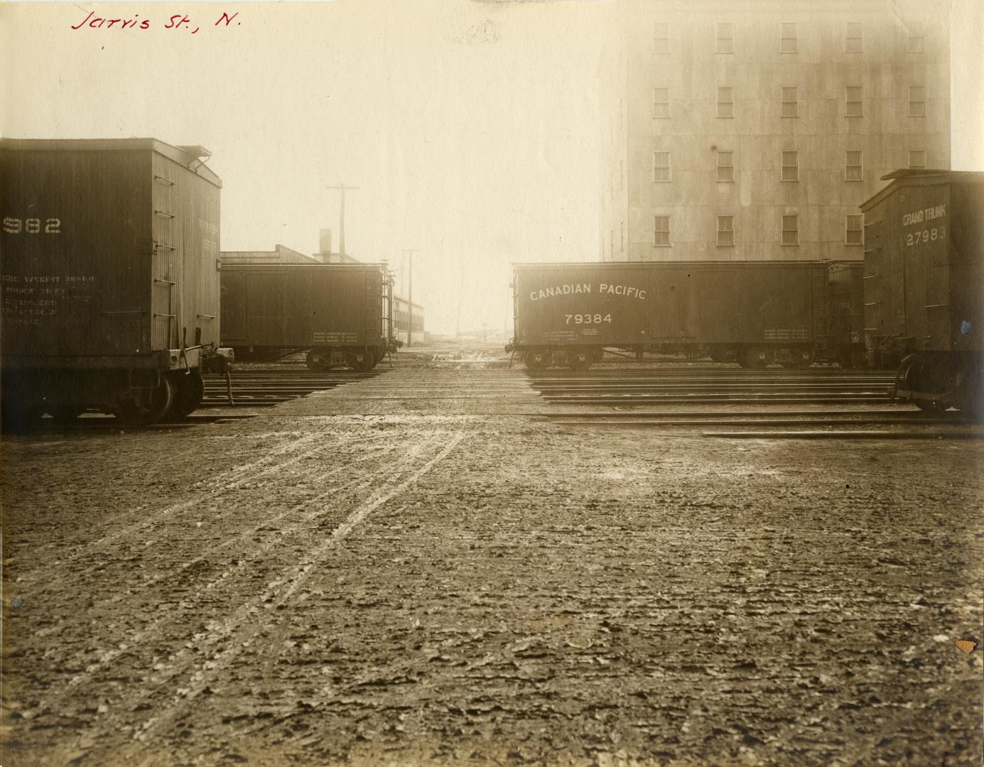 Jarvis St., looking south across Esplanade E