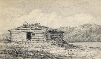 Log Shanty near Huntsville, Muskoka (Ontario)