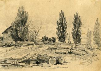 Lumber Mill at Craighurst, Vespra (Ontario)