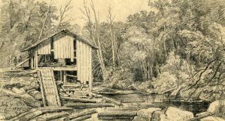 Lumber Mill at Eugenia (Ontario)