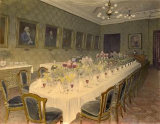 Government House (1868-1912), Interior, dining room