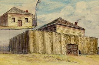 Jail (1799-1827), King Street East, south side, at Leader Lane