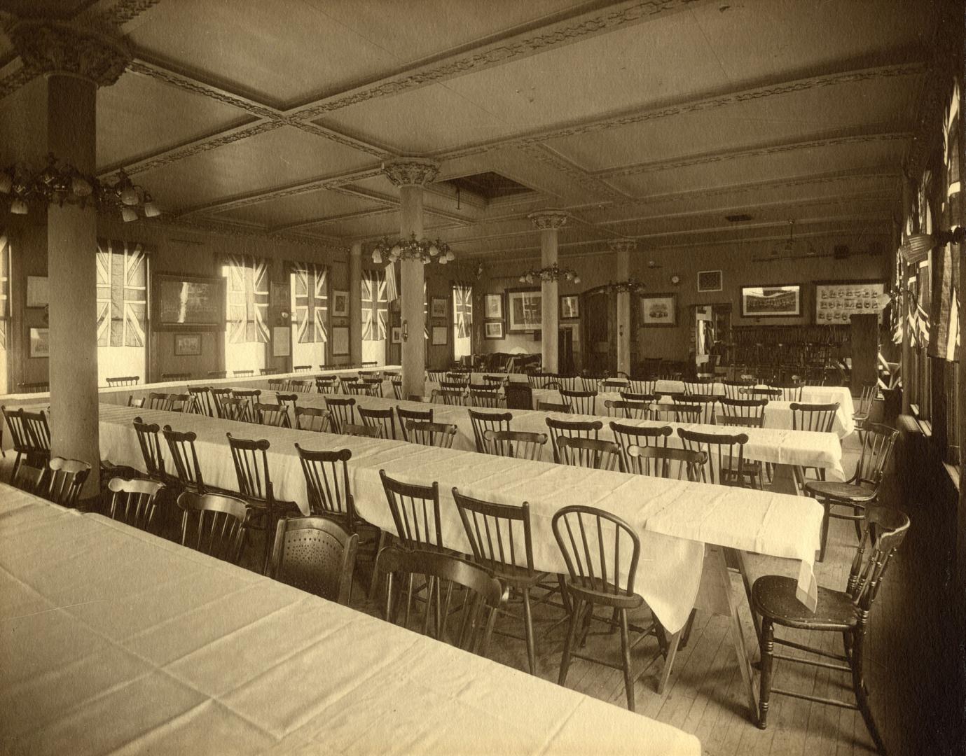 Masonic Hall (1897-1917), in Temple Building, Richmond Street West, northwest corner Bay St