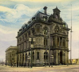 Custom House (1876-1919), Front Street West, southwest corner Yonge Street