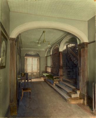 Macaulay, Sir James Buchanan, 'Wykeham Hall', College Street, south side, east of Bay Street; Interior, entrance hall