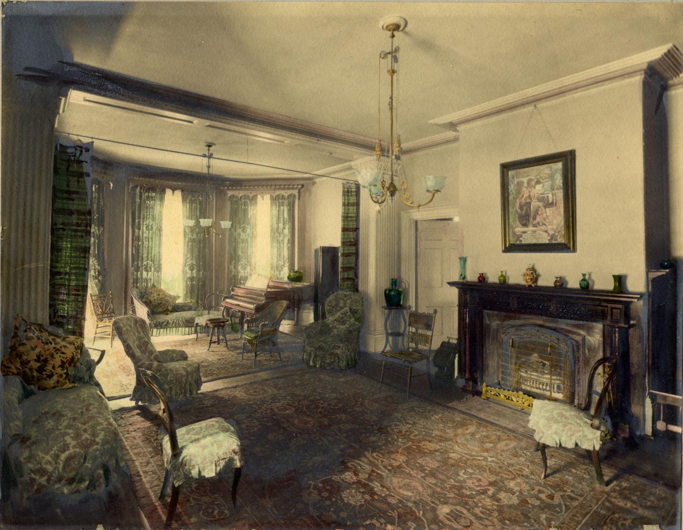 Macaulay, Sir James Buchanan, 'Wykeham Hall', College Street, south side, east of Bay Street; Interior, drawing room