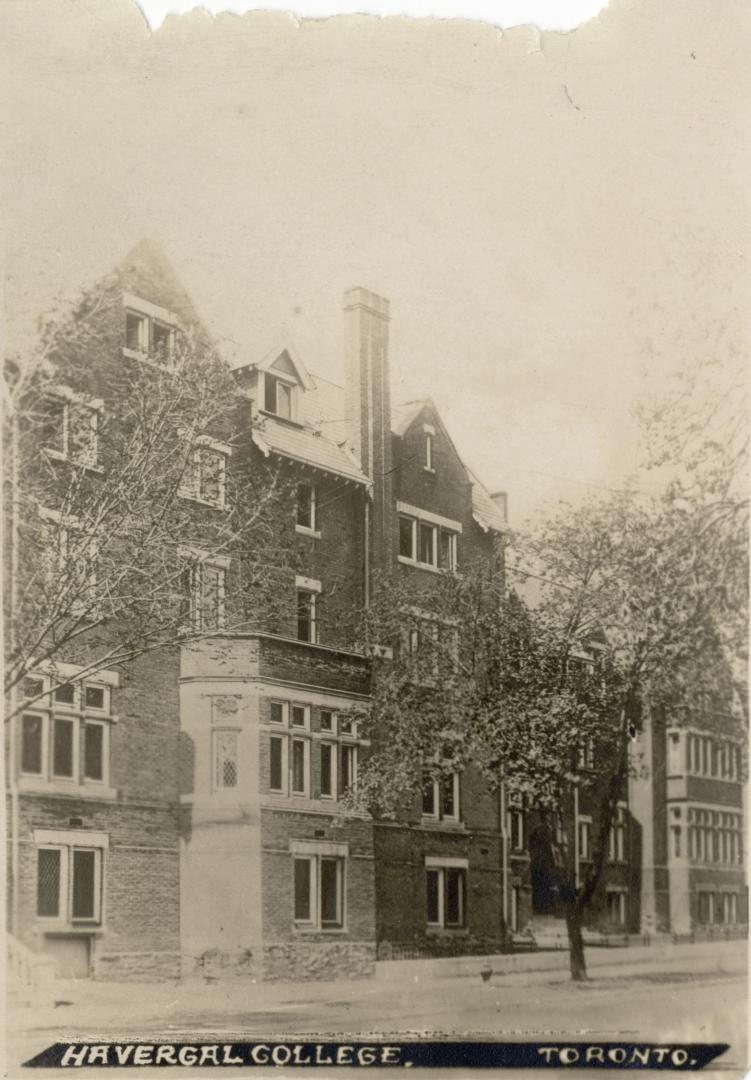 Havergal College, Jarvis St., west side, north of Carlton St