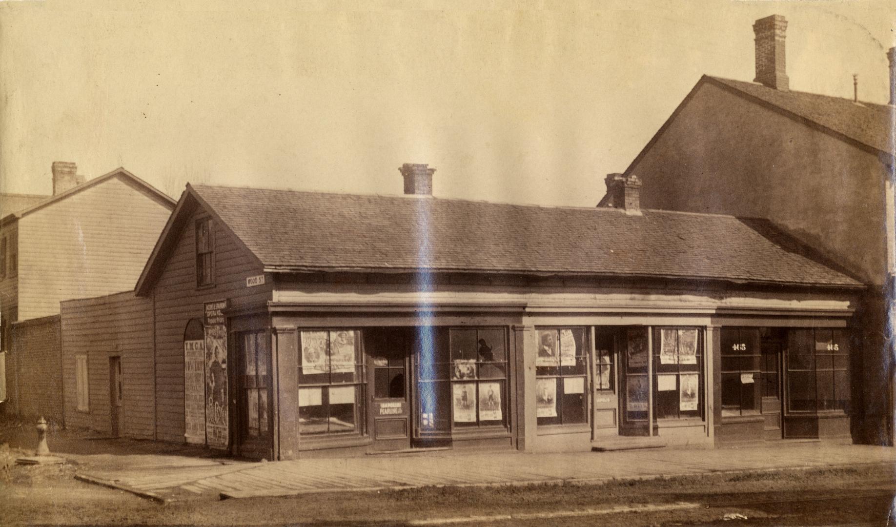 Yonge Street, College to Bloor Streets, southeast corner Wood St