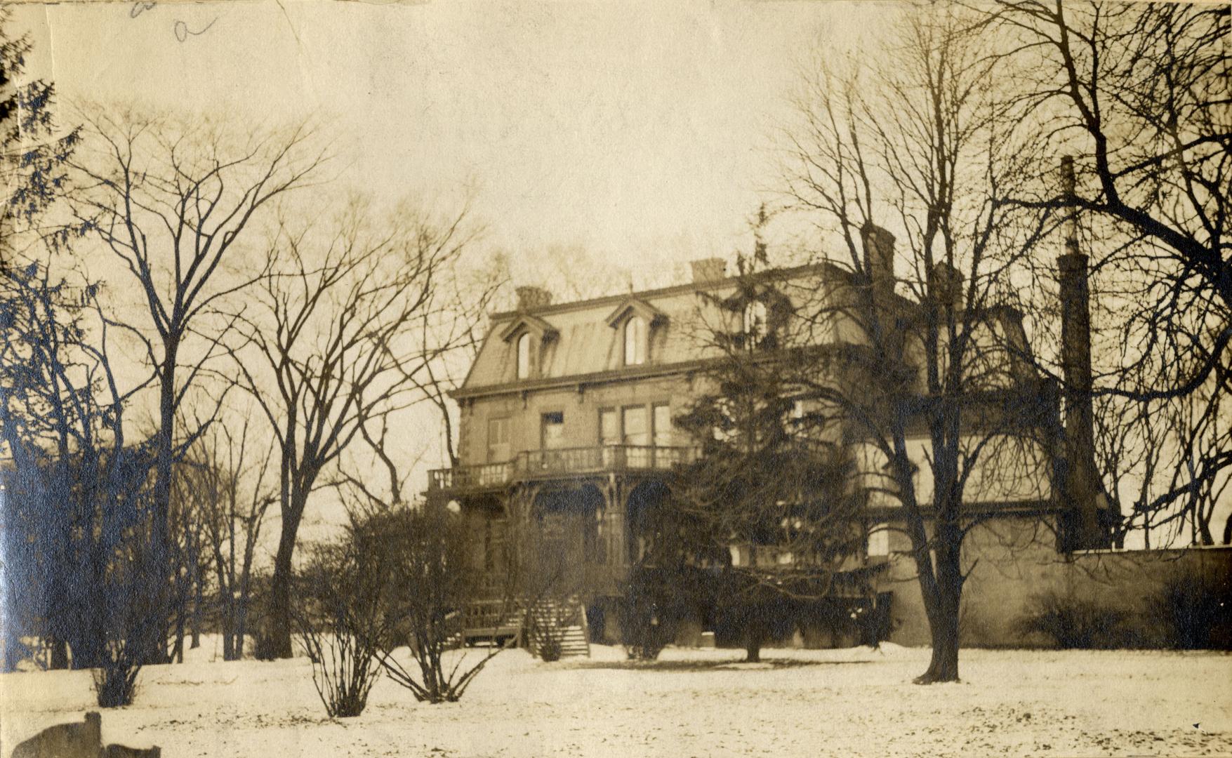 Cameron, Duncan, 'Gore Vale', north of Queen St. W., west of Gorevale Ave., Toronto, Ont.