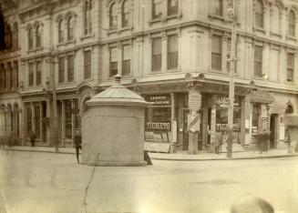 Public Lavatory, Toronto St., southwest corner Adelaide Street East