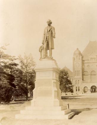 Macdonald, Sir John A., monument, Queen's Park, in front of Parliament Buildings