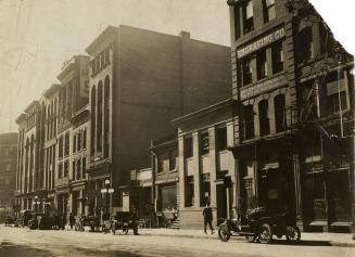 Bay St., looking south from opposite Melinda St