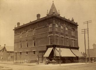 Union Meat Market, Queen Street West, northeast corner O'Hara Avenue