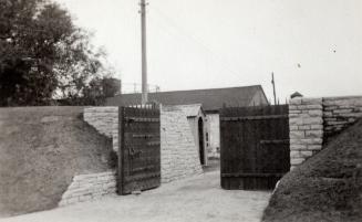 Fort York, gate (western), looking northeast