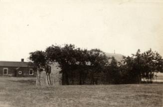 Fort York, magazine (western), looking northwest