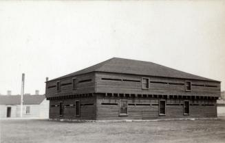 Fort York, blockhouse (western), looking n