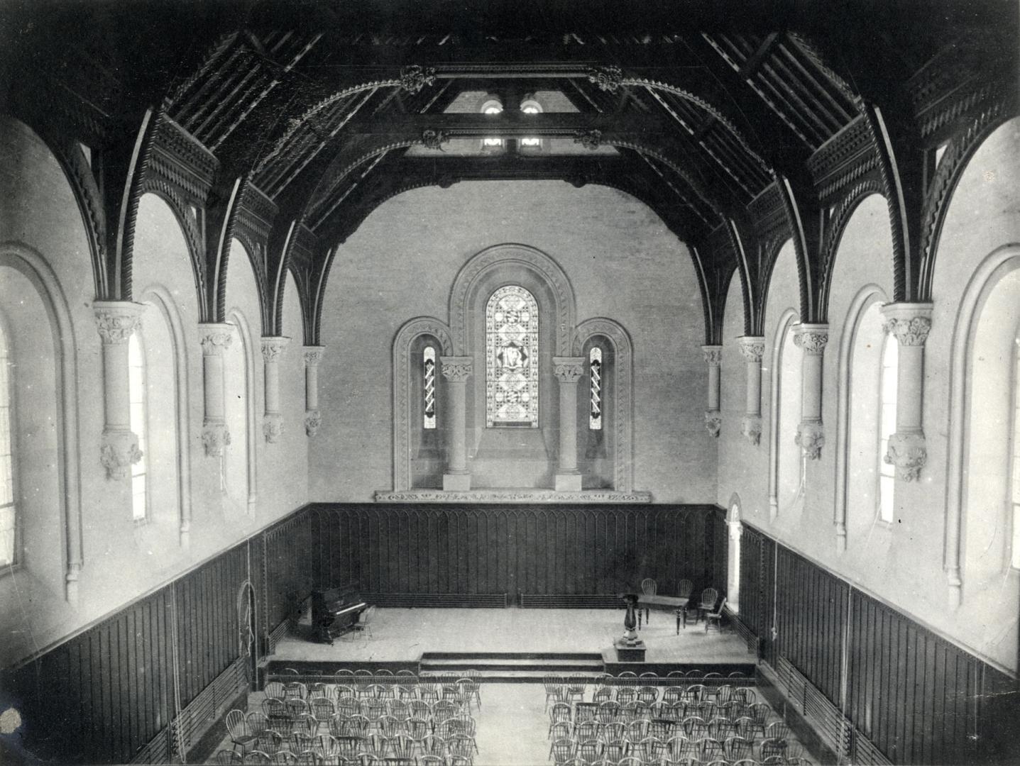 University College, Interior, Convocation Hall