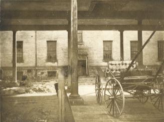 Parliament Buildings (1832-1893), coach-house, interior