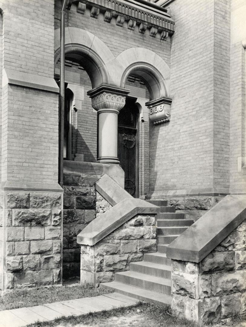 University College, doorway