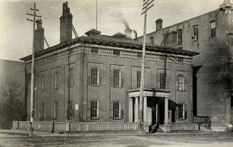 Baldwin, William Warren, house, Front Street West, northeast corner Bay St