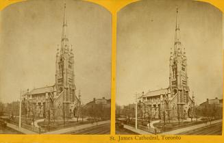 St. James' Anglican Cathedral (opened 1853), King Street East, northeast corner Church St