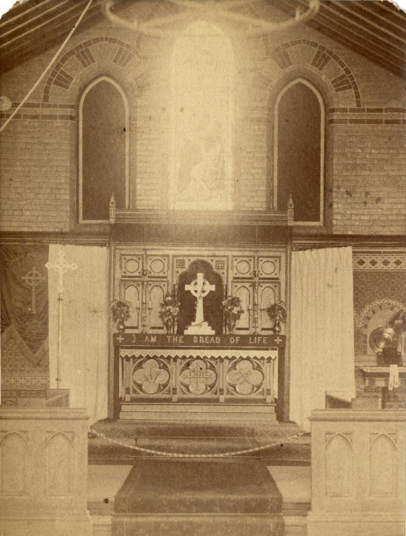 St. Matthias' Anglican Church, Bellwoods Avenue, east side, between Robinson St. & St. Matthias Place, INTERIOR