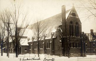 St. Luke's Anglican Church, Bay St., southeast corner St. Joseph St