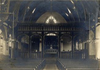 St. Augustine's Anglican Church, Parliament St., northeast corner Spruce St., INTERIOR