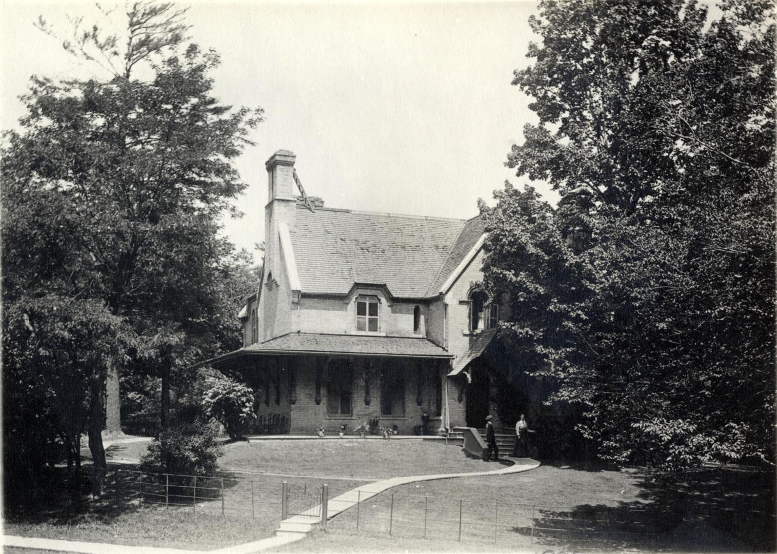 Kingston, George Templeman, house, Queen's Park Cres. W., present site of University of Toronto Medical Building