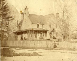 Kingston, George Templeman, house, Queen's Park Crescent West, present site of University of Toronto Medical Building