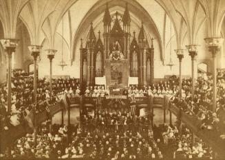 Metropolitan Methodist (United) Church, Queen Street East, north side, between Bond & Church Streets, INTERIOR