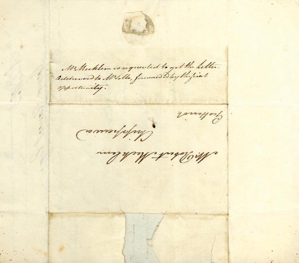 Letter from George Herriot to Robert Macklem, 4 July 1801