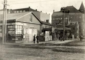 Bay St., east side, looking south from Queen Street West