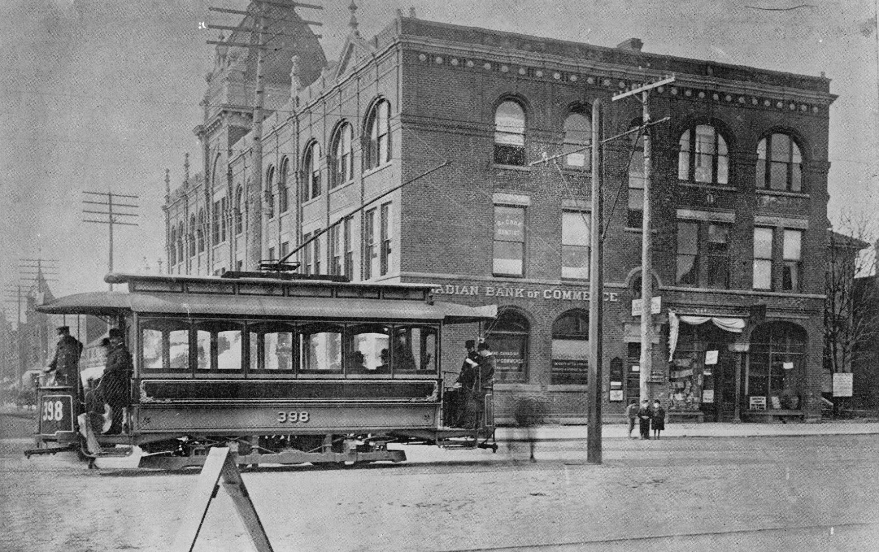 Spadina Avenue, northwest corner College St