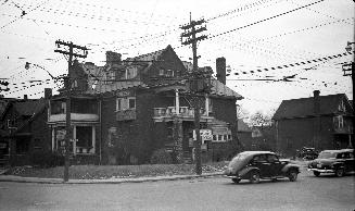 Keele St., southwest corner Annette St